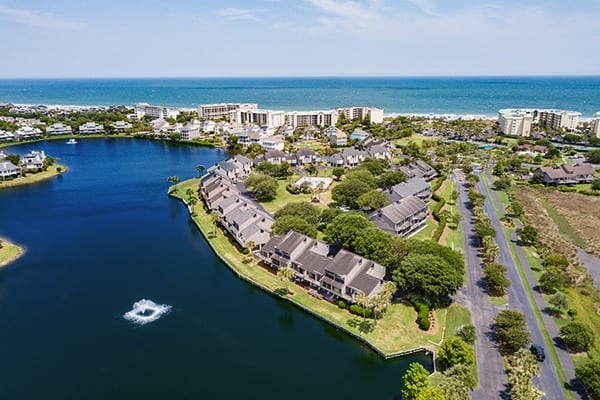 Litchfield By the Sea Main Road Aerial