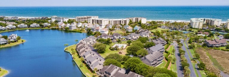 Litchfield by the Sea aerial view