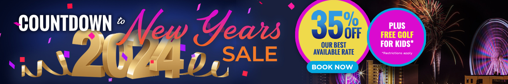 Countdown to New Year's Sale - 35% Off
